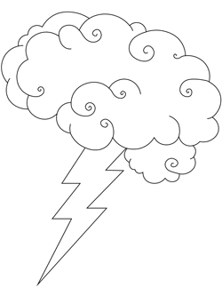 brainstorm coloring page