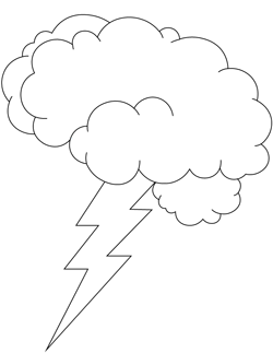 brainstorm coloring page