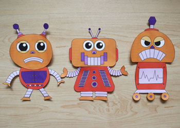 Emotion-Bots Paper Craft